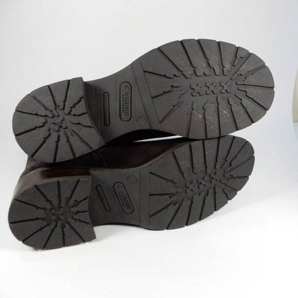 LA CANADIENNE Corey Buckle Bootie Boots Size 6 Waterproof Suede Brown NEW $525 - Picture 11 of 14